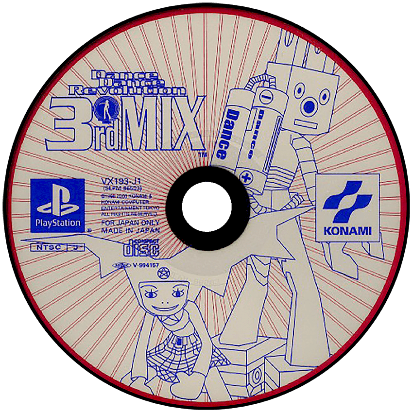 Dance Dance Revolution 3rd Mix media 5 for Playstation